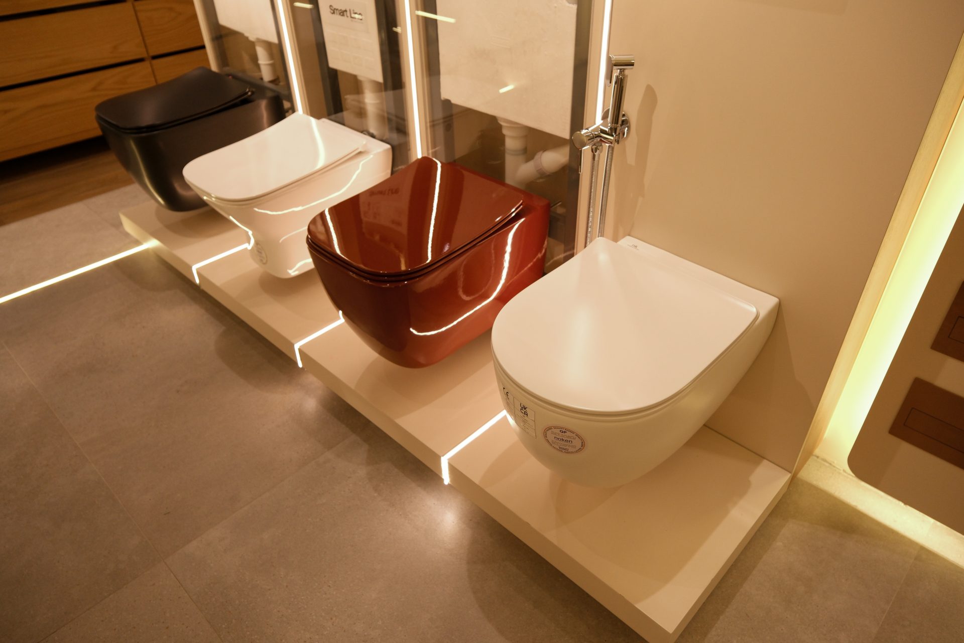 Porcelanosa Etiler Showroom İstanbul – iç mimari tasarım ve uygulama FGA