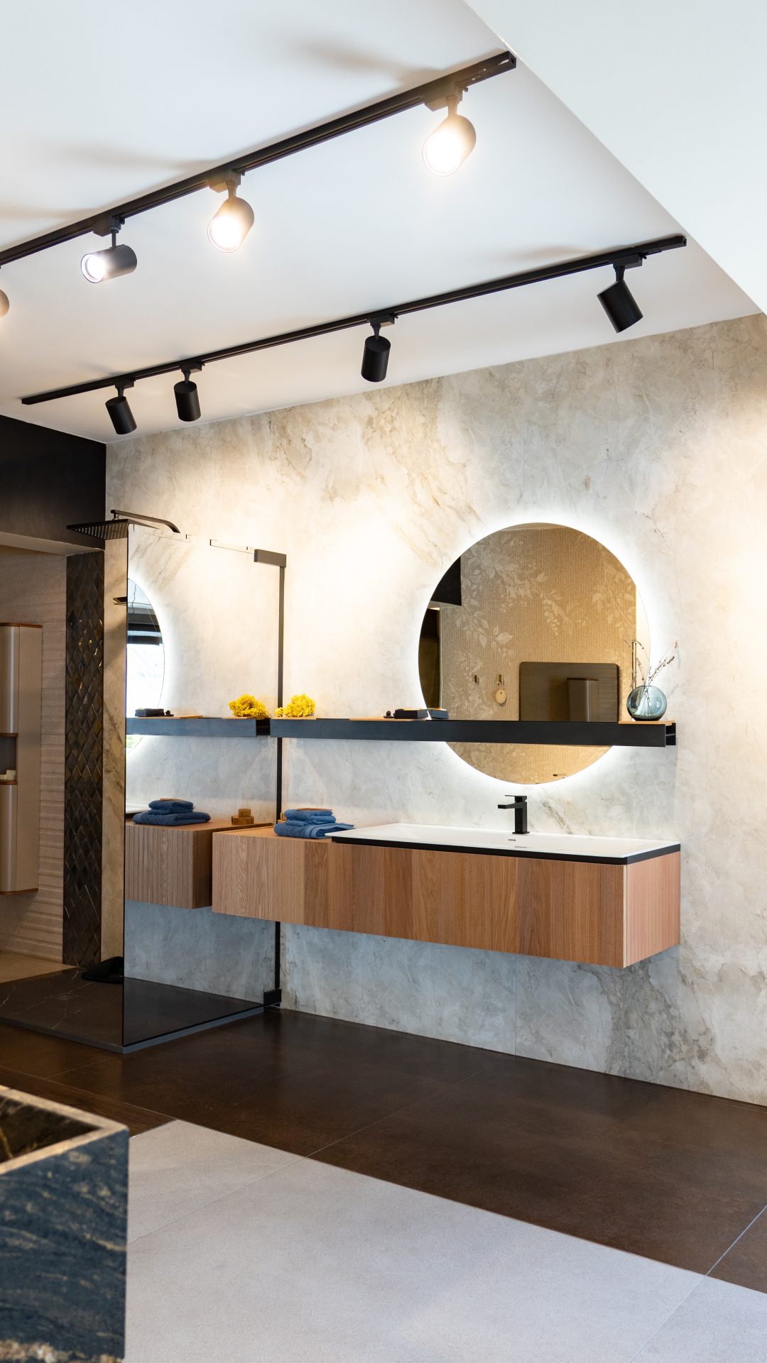 Porcelanosa Etiler Showroom İstanbul – iç mimari tasarım ve uygulama FGA